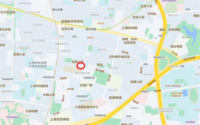 艺丰中心位于长宁区&ldquo;虹桥古北商圈&rdquo;